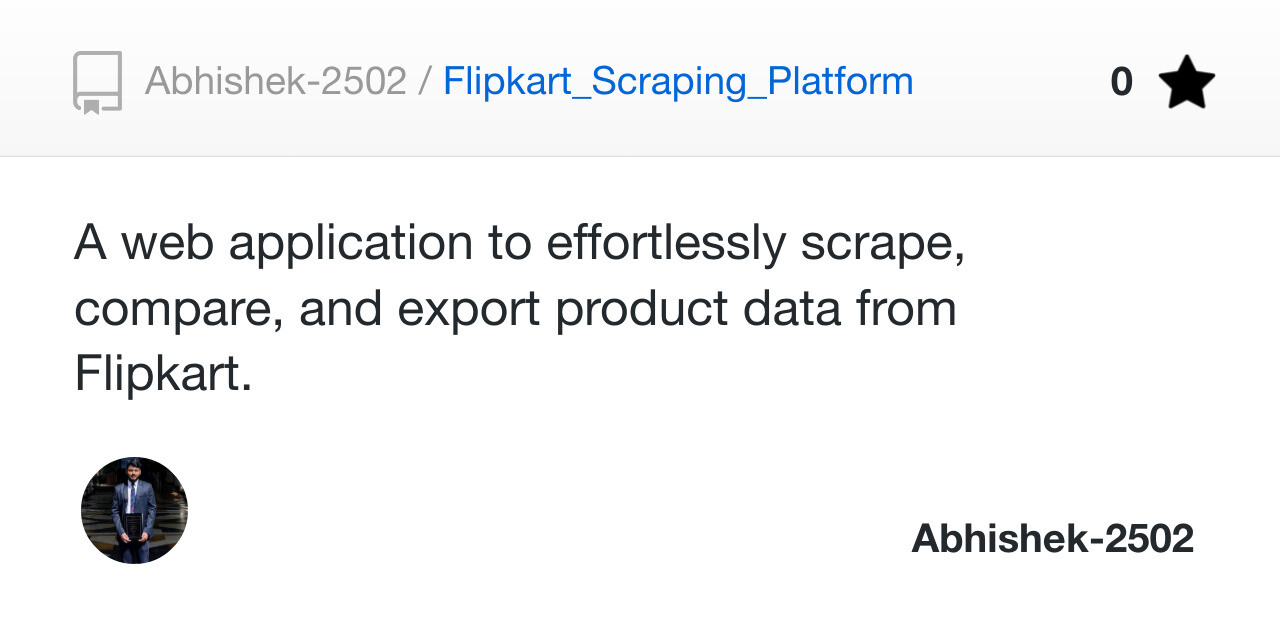 Flipkart_Scraping_Platform